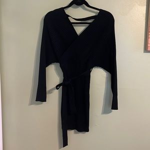 Windsor tight black sweater dress.